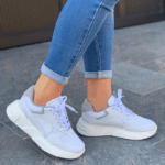Tenis casual de mujer Monaco Blanco