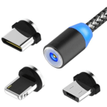 Cable Magnético 3 En 1