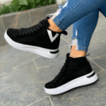 Tenis de mujer California Negro